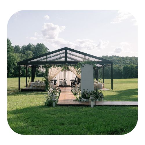 Black Frame Tents for Sale – Heavy Duty, Custom Sizes Available