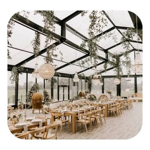 Black Frame Tents for Sale – Heavy Duty, Custom Sizes Available - Royal Tent