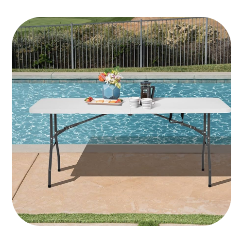 PLASTIC FOLDING TABLES FOR SALE FROM