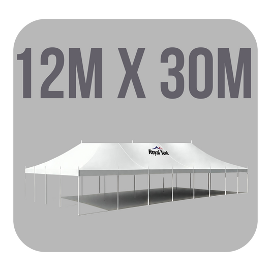 12m x 30m Peg and Pole Tents For Sale From - Royal Tent