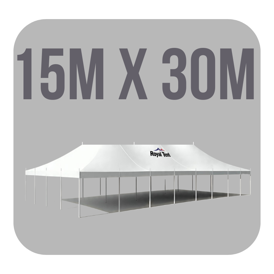 15m x 30m Peg and Pole Tents For Sale From