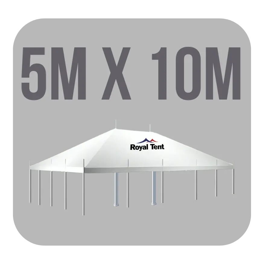 5m x 10m Peg and Pole Tents For Sale. From - Royal Tent