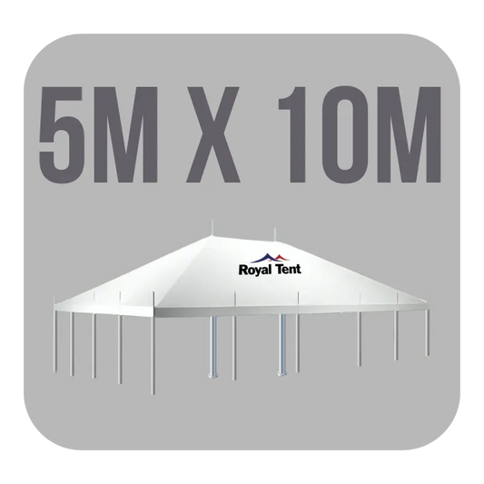 5m x 10m Peg and Pole Tents For Sale. From - Royal Tent