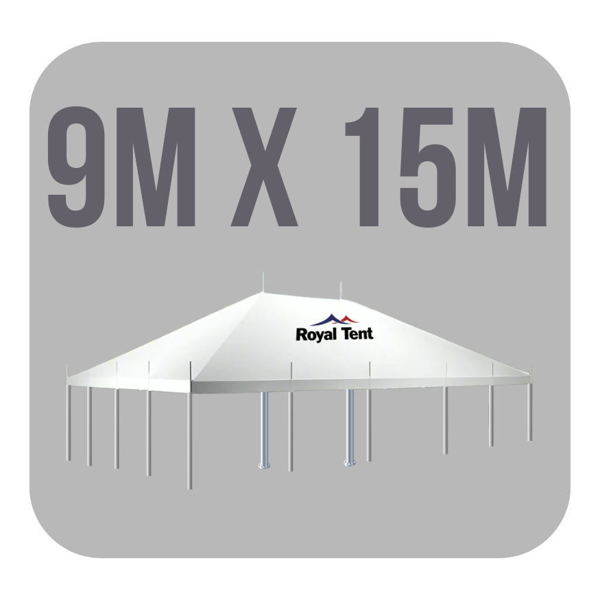 9m x 15m Peg and Pole Tents For Sale From