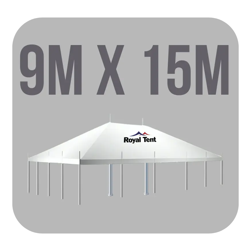 9m x 15m Peg and Pole Tents For Sale From - Royal Tent