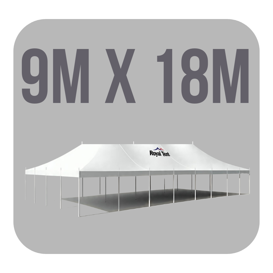 9m x 18m Peg and Pole Tents For Sale From
