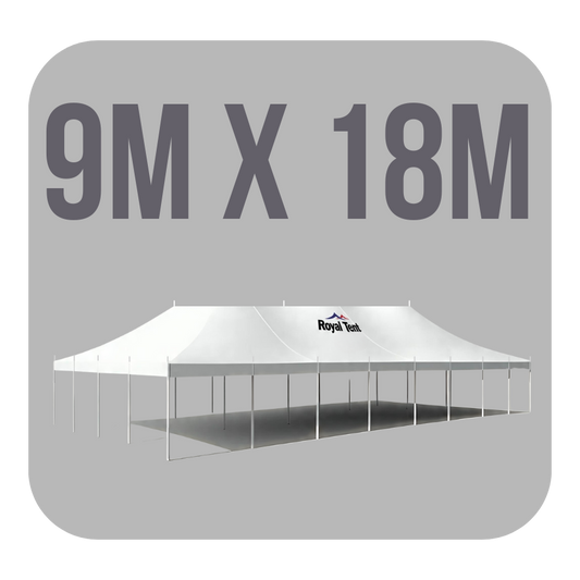 9m x 18m Peg and Pole Tents For Sale From - Royal Tent