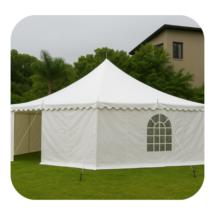 5m x 5m Peg and Pole Tents For Sale From