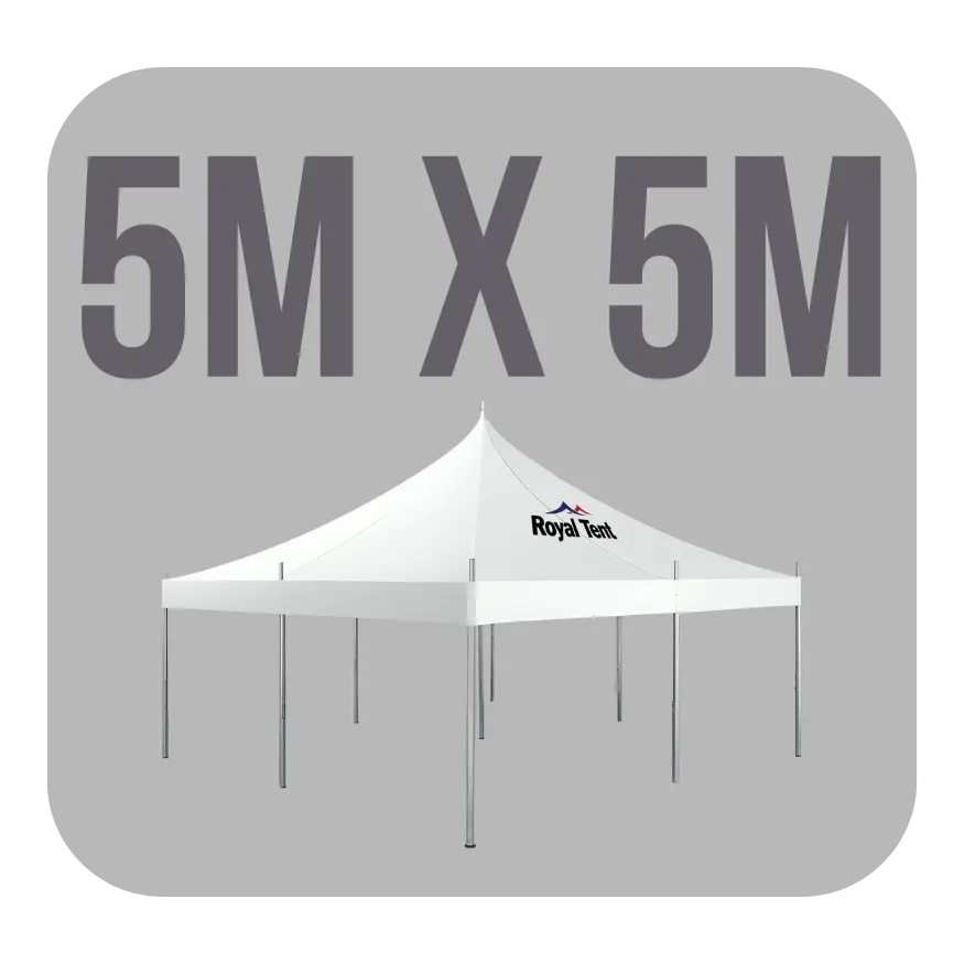 5m x 5m Peg and Pole Tents For Sale From - Royal Tent