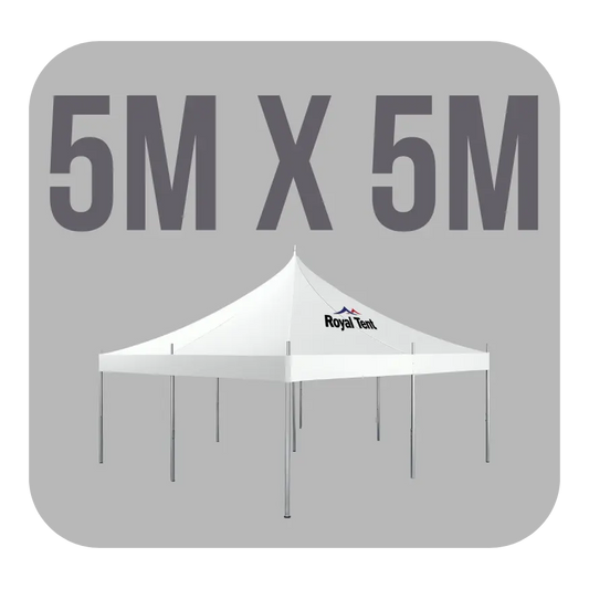 5m x 5m Peg and Pole Tents For Sale From - Royal Tent