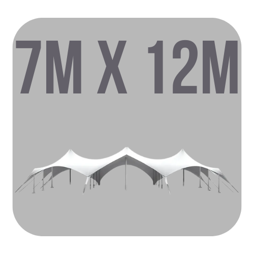 7m x 12m Stretch Tents For Sale From