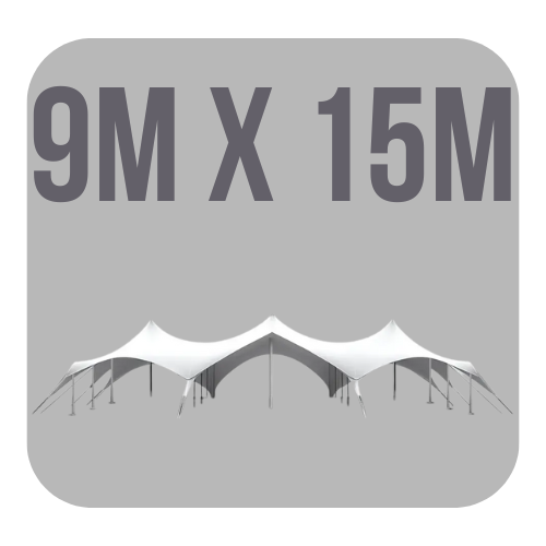 9m x 15m Stretch Tents For Sale From