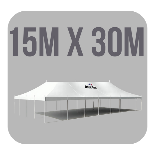 15m x 30m Peg and Pole Tents For Sale From