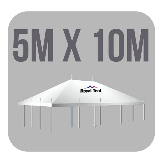 5m x 10m Peg and Pole Tents For Sale. From