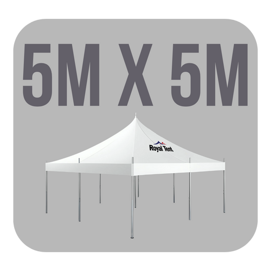 5m x 5m Peg and Pole Tents For Sale From